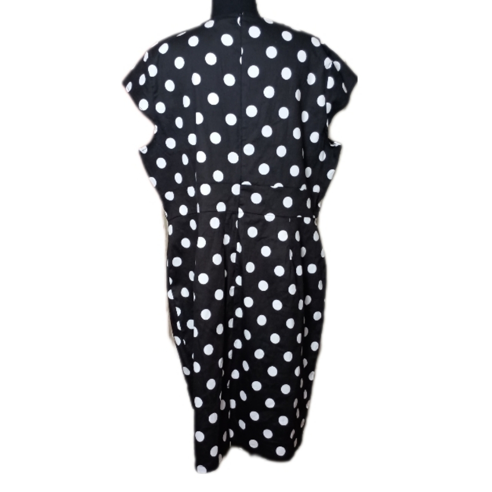 Grace Karin Polka Dot Sheath Dress – NWT – Labeled 3X (Fits XL–0X) - Picture 5 of 14